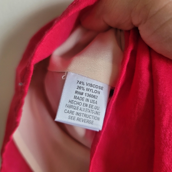 Lavender Brown, Short Romper, Raspberry,  Size XS - NWT - Picture 11 of 11